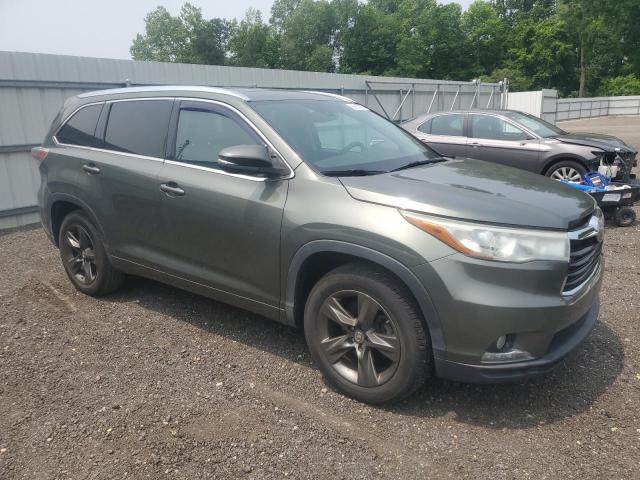 Vin: 5tdykrfh8es010956, lot: 59874475, toyota highlander limited 20144