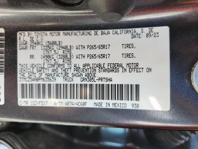 2023 TOYOTA TACOMA DOUBLE CAB 3TMCZ5AN0PM635639