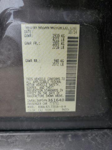 2015 NISSAN ALTIMA - 1N4AL3AP5FN361640