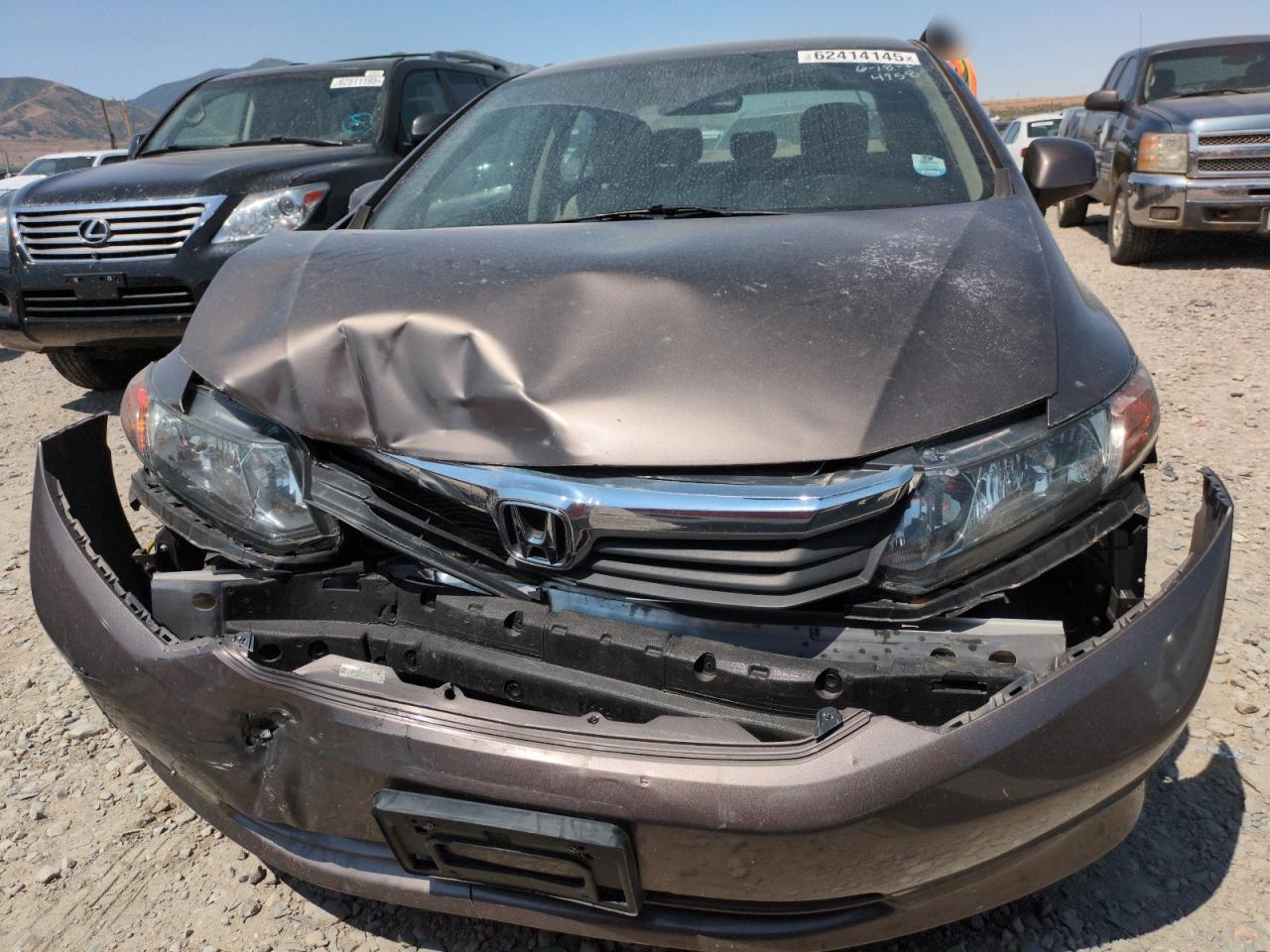 Lot #3211060193 2012 HONDA CIVIC LX