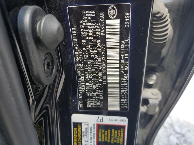 2017 TOYOTA CAMRY LE - 4T1BF1FK8HU372272