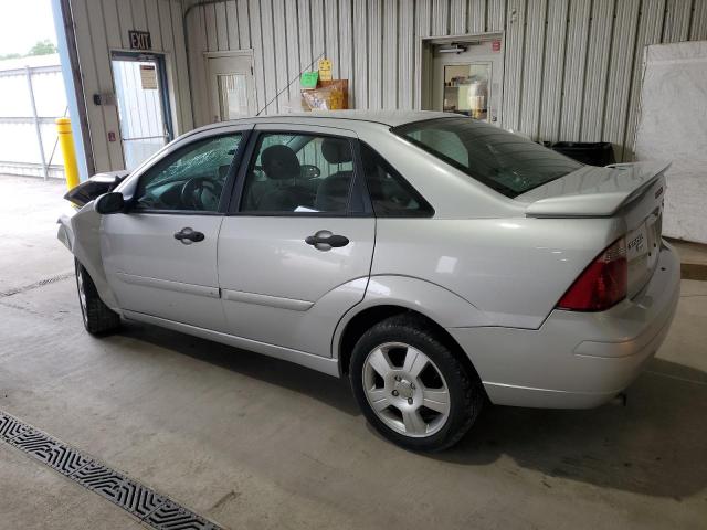 FORD FOCUS ZX4 2005 silver  gas 1FAFP34N25W122432 photo #3
