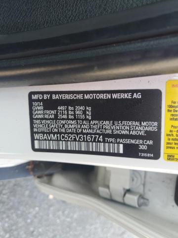 2015 BMW X1 SDRIVE2 - WBAVM1C52FV316774