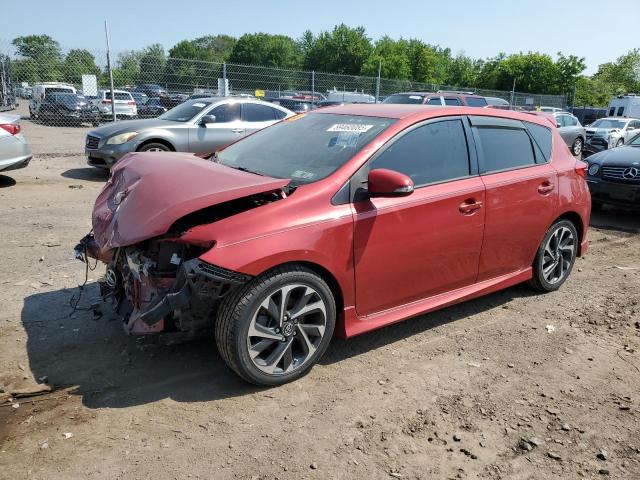 TOYOTA COROLLA IM 2018 red  gas JTNKARJE1JJ562856 photo #1
