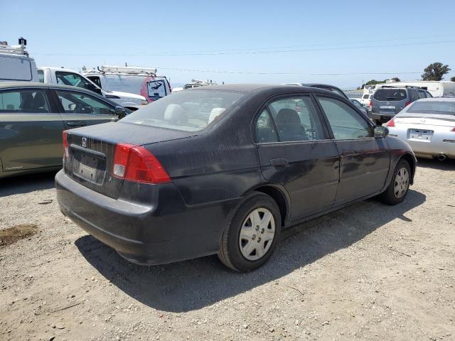HONDA CIVIC 2005 black  gas 2HGES16465H609467 photo #4