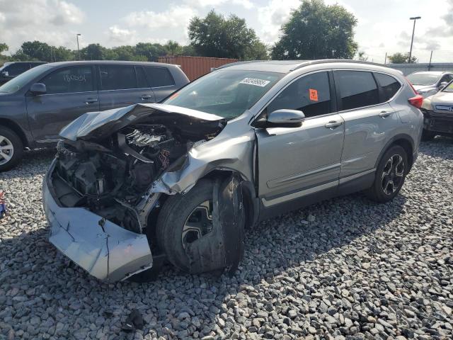 HONDA CR-V TOURI 2017 silver  gas 7FARW1H96HE032175 photo #1
