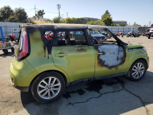 KIA SOUL + 2018 green  gas KNDJP3A5XJ7891015 photo #4