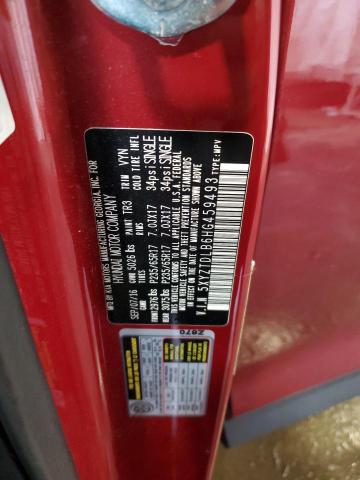 2017 HYUNDAI SANTA FE S - 5XYZTDLB6HG459493