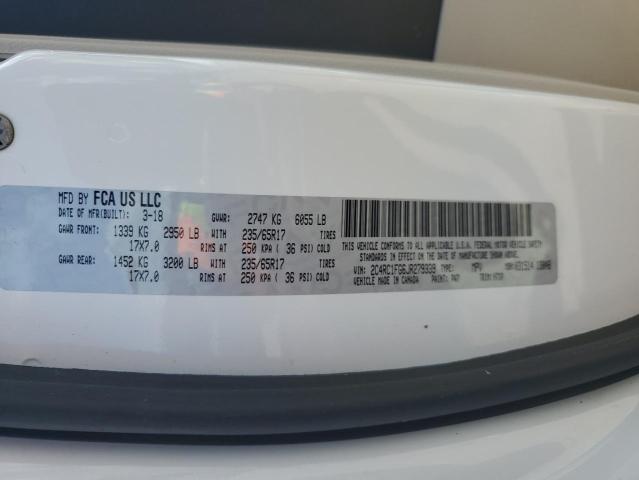 2018 CHRYSLER PACIFICA T 2C4RC1FG6JR279339