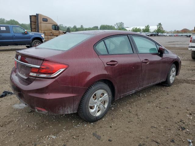 Vin: 19xfb2f54fe098825, lot: 59789285, honda civic lx 20153