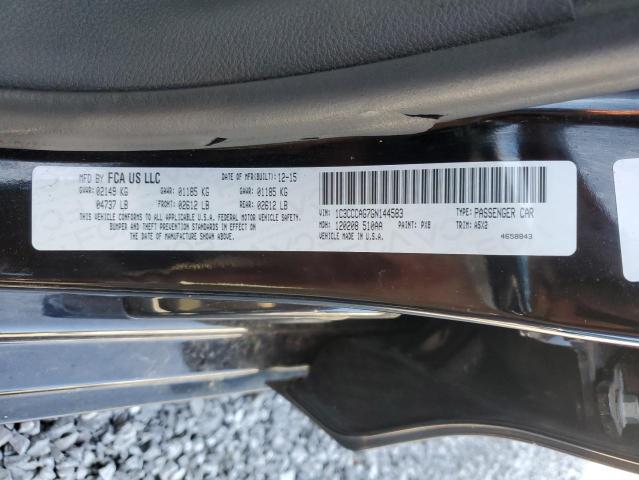 2016 CHRYSLER 200 LIMITE - 1C3CCCAG7GN144583