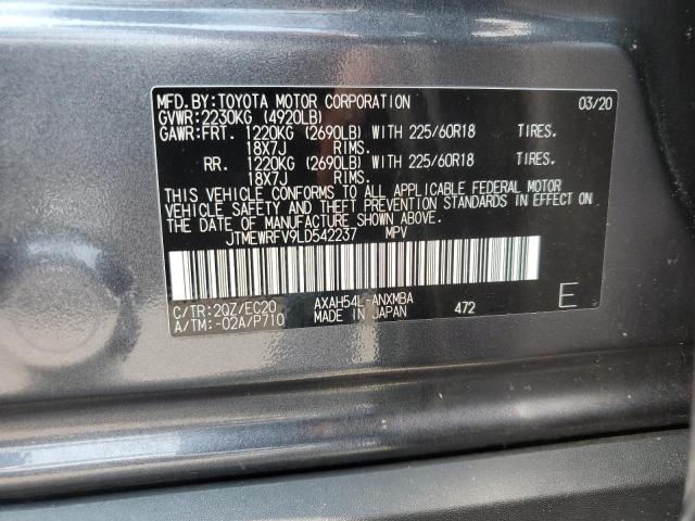 2020 TOYOTA RAV4 XSE - JTMEWRFV9LD542237