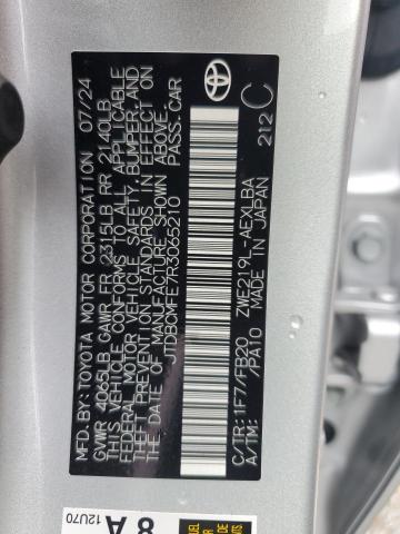 2024 TOYOTA COROLLA LE - JTDBCMFE7R3065210