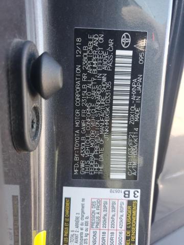 2019 TOYOTA C-HR XLE - JTNKHMBX5K1033135