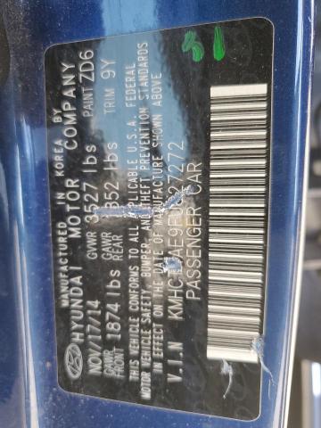 2015 HYUNDAI ACCENT GLS KMHCT4AE9FU827272