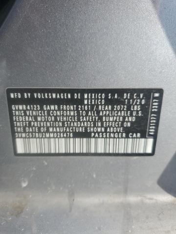 2021 VOLKSWAGEN JETTA S - 3VWC57BU2MM026476