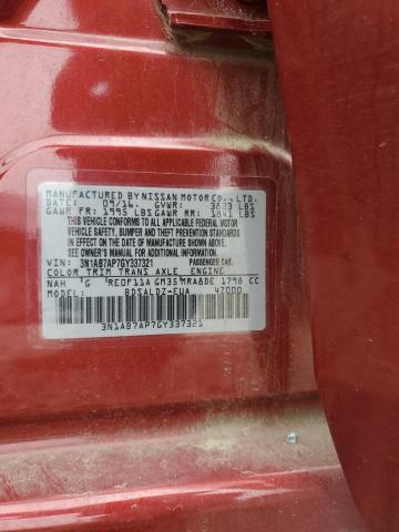 2016 NISSAN SENTRA S - 3N1AB7AP7GY337321