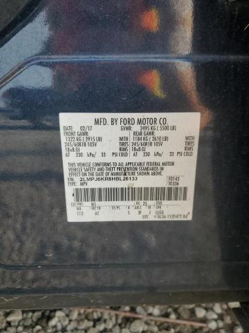 2017 LINCOLN MKX SELECT - 2LMPJ6KR8HBL26133