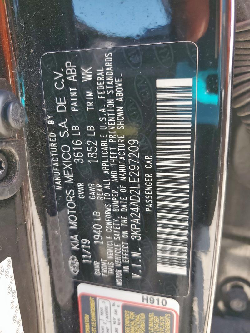 2020 KIA RIO LX - 3KPA24AD2LE297209