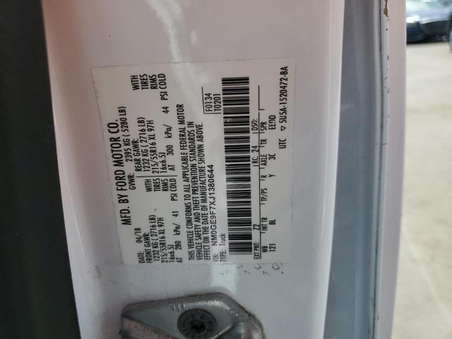2018 FORD TRANSIT CO NM0GE9F7XJ1380644