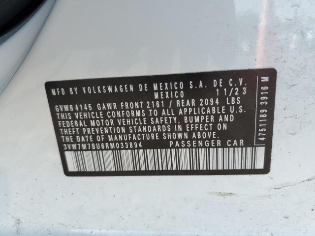 2024 VOLKSWAGEN JETTA SE - 3VW7M7BU6RM033894