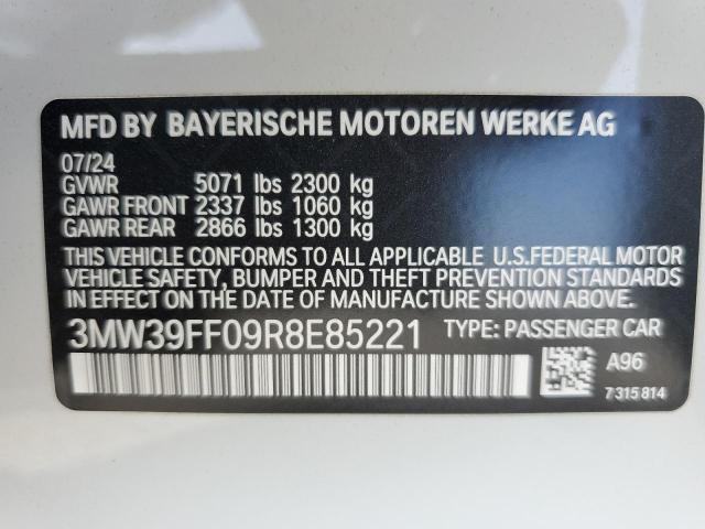 2024 BMW 330E 3MW39FF09R8E85221