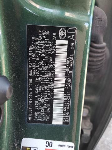 2016 TOYOTA COROLLA L - 2T1BURHE2GC515759