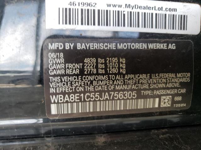 2018 BMW 330E - WBA8E1C55JA756305