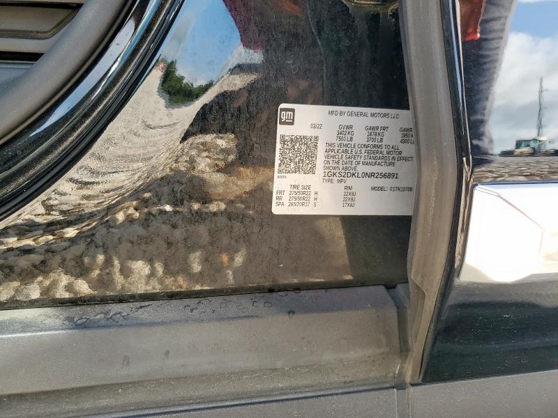 2022 GMC YUKON DENA 1GKS2DKL0NR256891