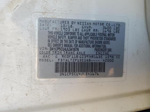 2018 NISSAN KICKS S - 3N1CP5CU4JL541676