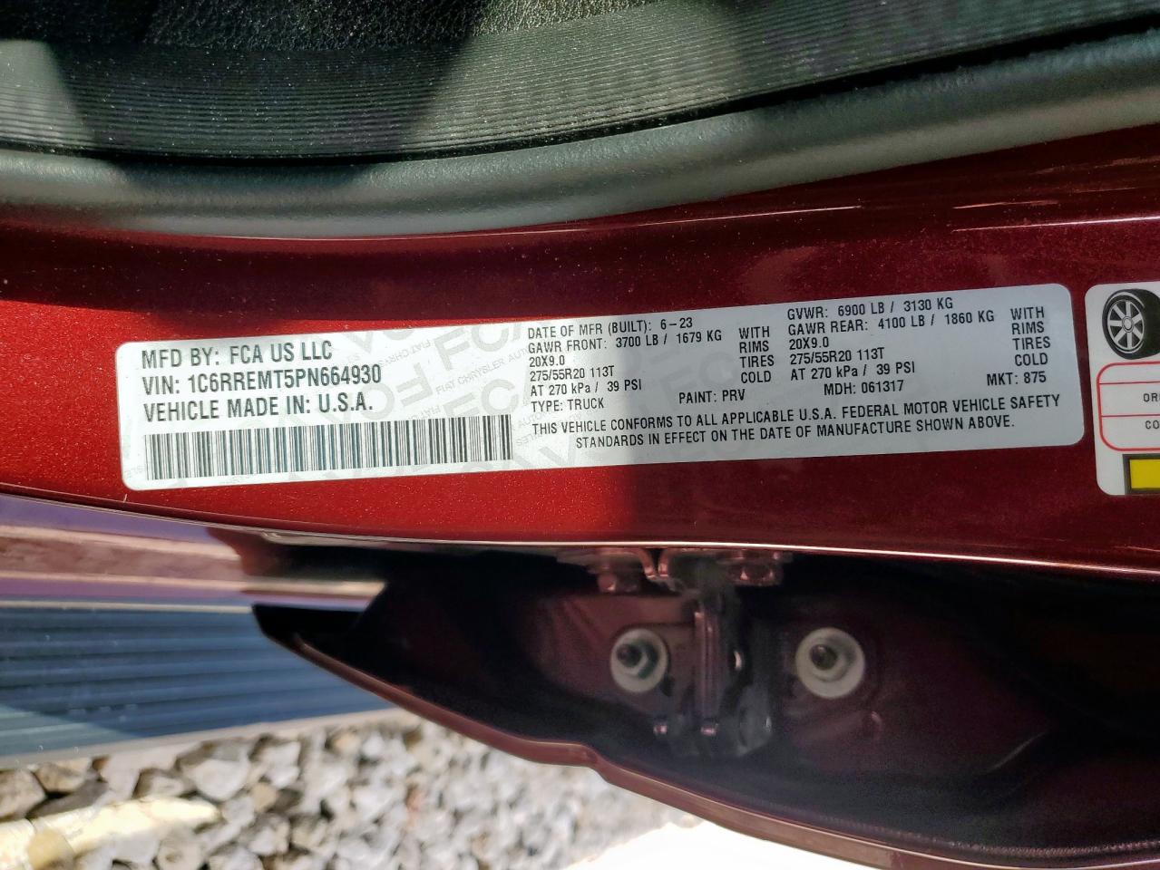 RAM 1500 BIG HORN/LONE STAR