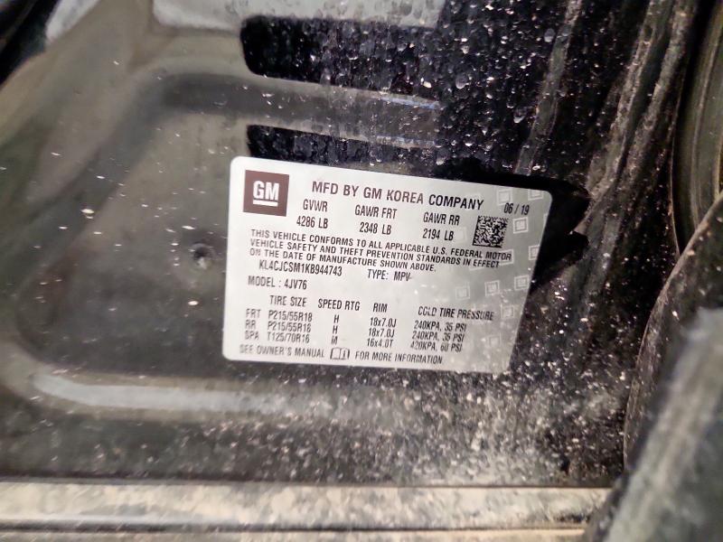 2019 BUICK ENCORE ESS KL4CJCSM1KB944743
