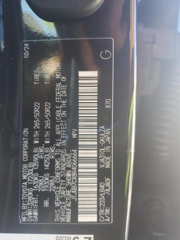 2024 LEXUS LX 600 BAS JTJGB7CX8R4066664