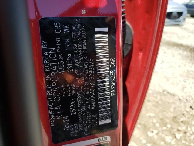2025 KIA K5 GT LINE - KNAG64J7XS5286426