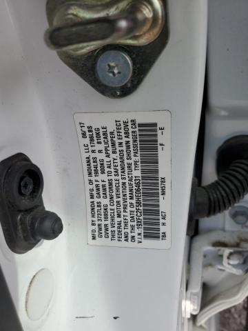 2017 HONDA CIVIC LX - 19XFC2F58HE064631