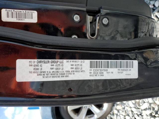 2013 DODGE CHARGER R/ - 2C3CDXCT8DH735038