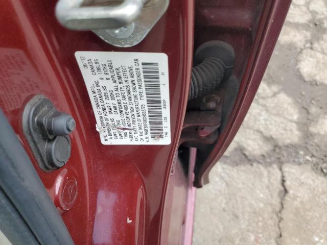 2012 HONDA CIVIC EXL - 2HGFB2F9XCH592725
