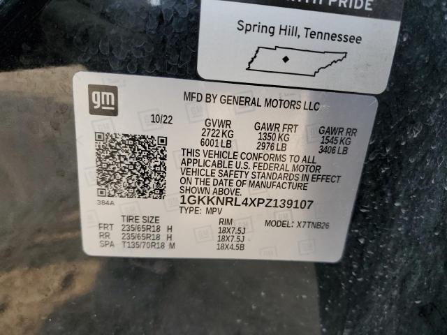 2023 GMC ACADIA SLE 1GKKNRL4XPZ139107