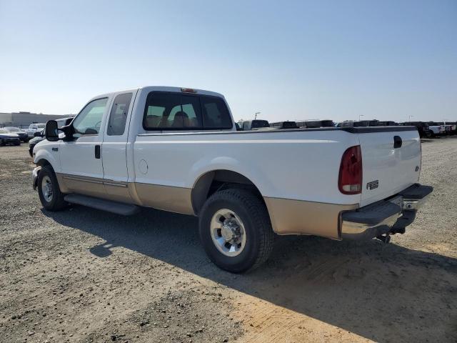FORD F350 SRW S 1999 white  gas 1FTSX30S0XEE17073 photo #3