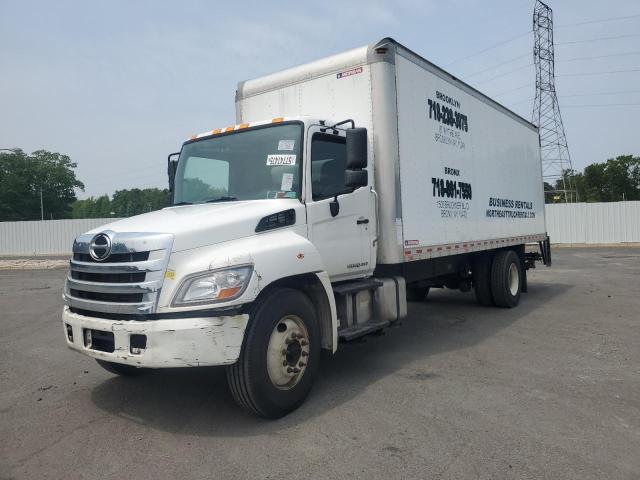 HINO 258/268 2020 white  diesel 5PVNJ8JT9L4S59433 photo #3