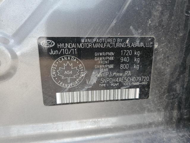 2012 HYUNDAI ELANTRA GL - 5NPDH4AE5CH079720