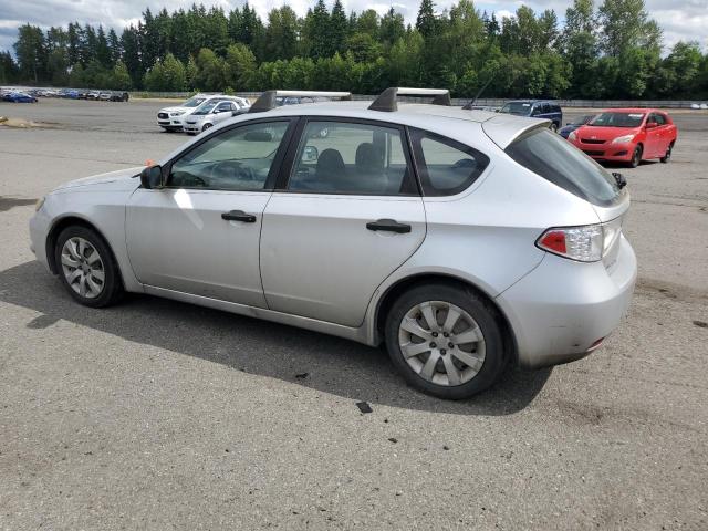 SUBARU IMPREZA 2. 2008 silver  gas JF1GH61608H830199 photo #3