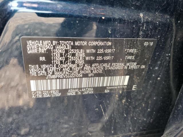 2018 TOYOTA RAV4 LE - JTMBFREV3JJ221054