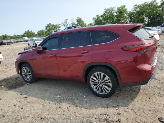Vin: 5tdfzrbhxns216482, lot: 58920975, toyota highlander platinum 20222