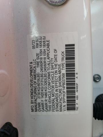 2023 HONDA RIDGELINE - 5FPYK3F14PB037568