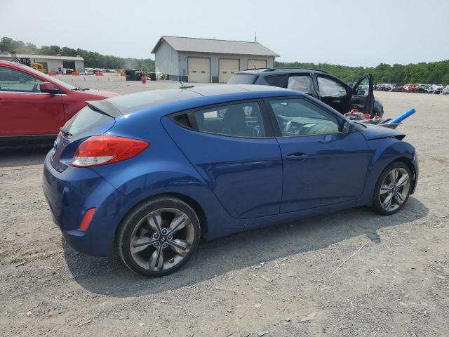 HYUNDAI VELOSTER 2016 blue  gas KMHTC6AD9GU301342 photo #4