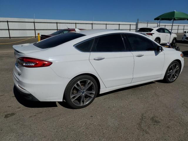 FORD FUSION TIT 2019 white  gas 3FA6P0D99KR184586 photo #4