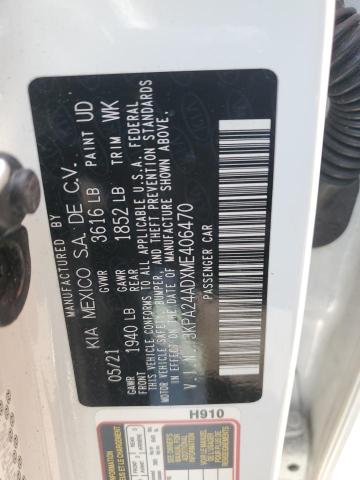 2021 KIA RIO LX 3KPA24ADXME406470