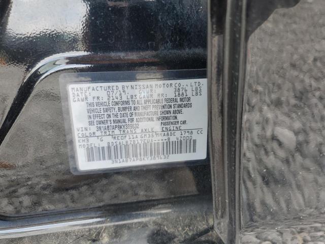 2019 NISSAN SENTRA S - 3N1AB7AP8KY389632
