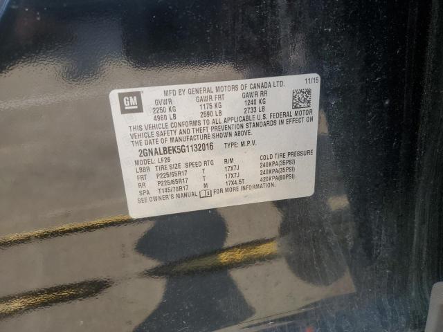 2016 CHEVROLET EQUINOX LS - 2GNALBEK5G1132016